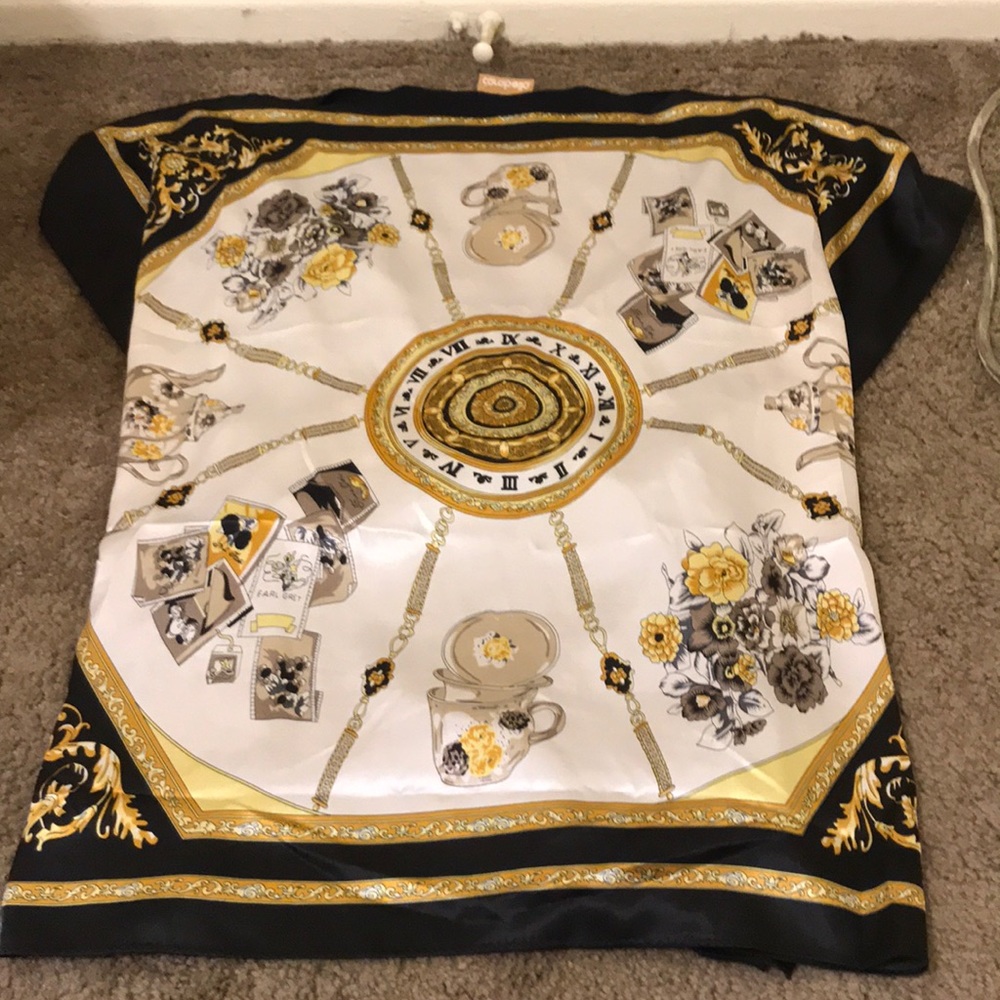 fun versace inspired top
